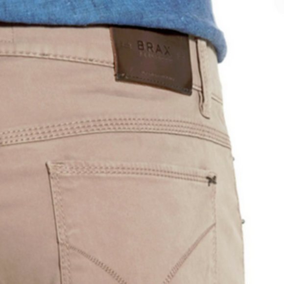 BRAX Men's 40x36 STONE Cooper Stretch Pima Cotton Pants $225 - Picture 7 of 7